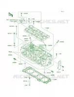 Cylinder Head per Kawasaki ULTRA 260X 2010