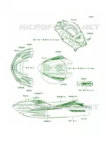 DecalsGreenEAF per Kawasaki ULTRA 260X 2010