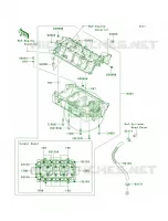 Crankcase per Kawasaki ULTRA 260LX 2009