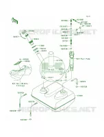 Fuel Tank per Kawasaki ULTRA 260LX 2009