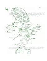 Handle Pole per Kawasaki ULTRA 260LX 2009