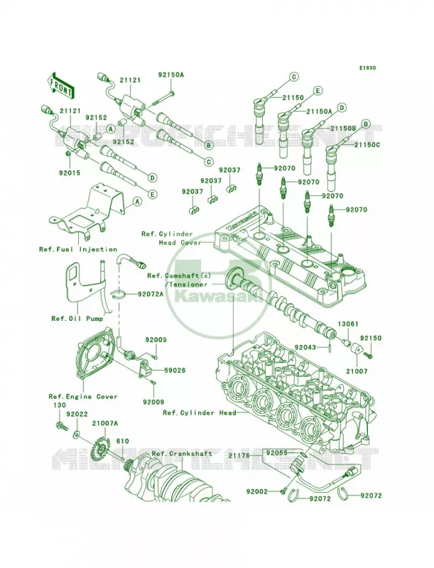 Ignition System Kawasaki JET SKI 1500 2009 ULTRA 260LX  JT1500F9F