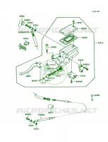 Clutch Master Cylinder per Kawasaki Concours 1986