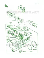 Drive ShaftFinal Gear per Kawasaki Concours 1986