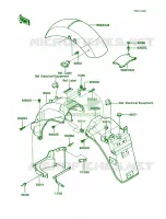 Fenders per Kawasaki Concours 1986