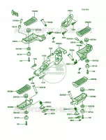Footrests per Kawasaki Concours 1986