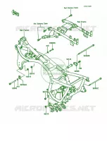 Frame Fittings per Kawasaki Concours 1986