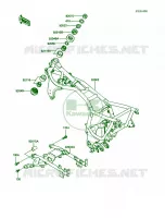 Frame per Kawasaki Concours 1986