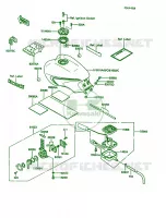 Fuel Tank per Kawasaki Concours 1986