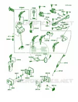 Ignition SwitchLocksReflectors per Kawasaki Concours 1986