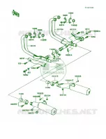 Mufflers per Kawasaki Concours 1986