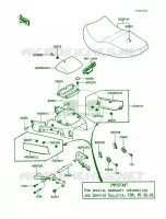 Seat per Kawasaki Concours 1986