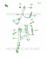Stands per Kawasaki Concours 1986