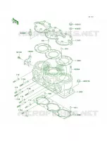 Cylinder HeadCylinder per Kawasaki 900 STX 2006