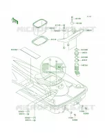 Hull Rear Fittings per Kawasaki 900 STX 2006