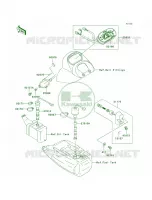 Meters per Kawasaki 900 STX 2006