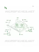 Engine Mount per Kawasaki 1100 STX D.I. 2003