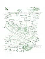 Hull per Kawasaki 1100 STX D.I. 2003