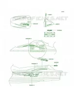 DecalsJT1100 F1 per Kawasaki 1100 STX D.I. 2002