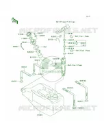 Fuel Tank per Kawasaki 1100 STX D.I. 2002