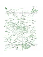 Hull per Kawasaki 1100 STX D.I. 2002