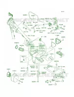Air Cleaner per Kawasaki KLR650 New Edition 2014