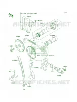 CamshaftsTensioner per Kawasaki KLR650 New Edition 2014
