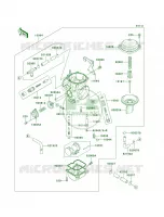 CarburetorCA per Kawasaki KLR650 New Edition 2014