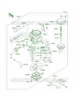 CarburetorUSCN per Kawasaki KLR650 New Edition 2014