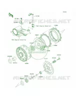 ClutchKL650AEA72320  per Kawasaki KLR650 New Edition 2014