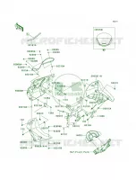 Cowling per Kawasaki KLR650 New Edition 2014