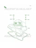 Cylinder Head Cover per Kawasaki KLR650 New Edition 2014