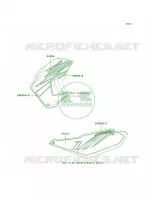 DecalsOrangeEBF per Kawasaki KLR650 New Edition 2014