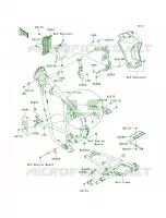 Frame Fittings per Kawasaki KLR650 New Edition 2014