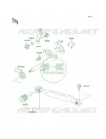Gear Change Mechanism per Kawasaki KLR650 New Edition 2014