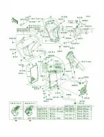 RadiatorEBF EEF per Kawasaki KLR650 New Edition 2014