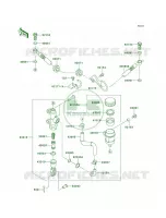 Rear Master Cylinder per Kawasaki KLR650 New Edition 2014