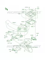 Seat per Kawasaki KLR650 New Edition 2014