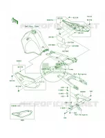Side CoversChain CoverEES per Kawasaki KLR650 New Edition 2014