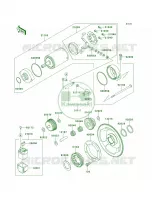 Starter Motor per Kawasaki KLR650 New Edition 2014