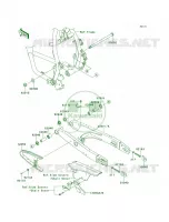 Swingarm per Kawasaki KLR650 New Edition 2014