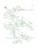 Taillights per Kawasaki KLR650 New Edition 2014