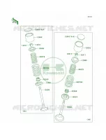 Valves per Kawasaki KLR650 New Edition 2014