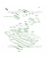 DecalsJH750 F1 per Kawasaki SUPER SPORT XI 1997