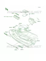 DecalsJH750 F2 per Kawasaki SUPER SPORT XI 1997