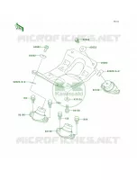 Engine Mount per Kawasaki SUPER SPORT XI 1997