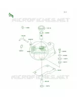 Oil Tank per Kawasaki SUPER SPORT XI 1997