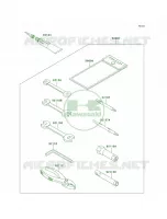 Owner's Tools per Kawasaki SUPER SPORT XI 1997