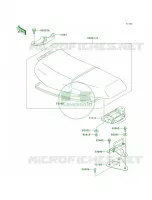 Seat per Kawasaki SUPER SPORT XI 1997