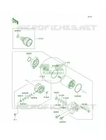 Starter Motor per Kawasaki SUPER SPORT XI 1997